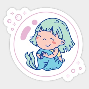 Safe Mermaid Sticker